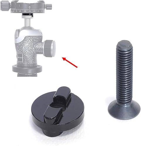 Adaptador de abrazadera de cabeza de trípode compatible con y para ARCA-Swiss Fit Clamp Uso para trípode cabeza de bola de Gitzo 82TQD 82QD,