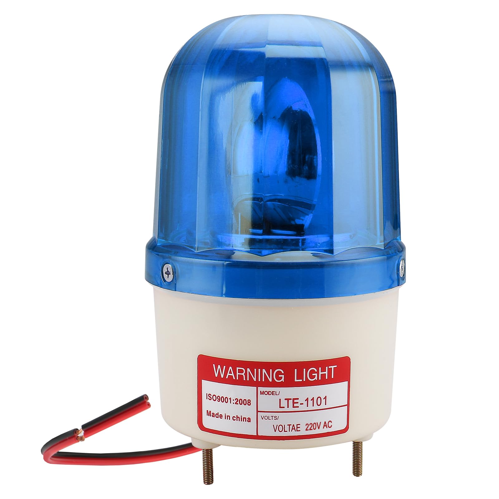 Baomain Industrial Signal Light LTE-1101 Blue Signal Light AC 220V