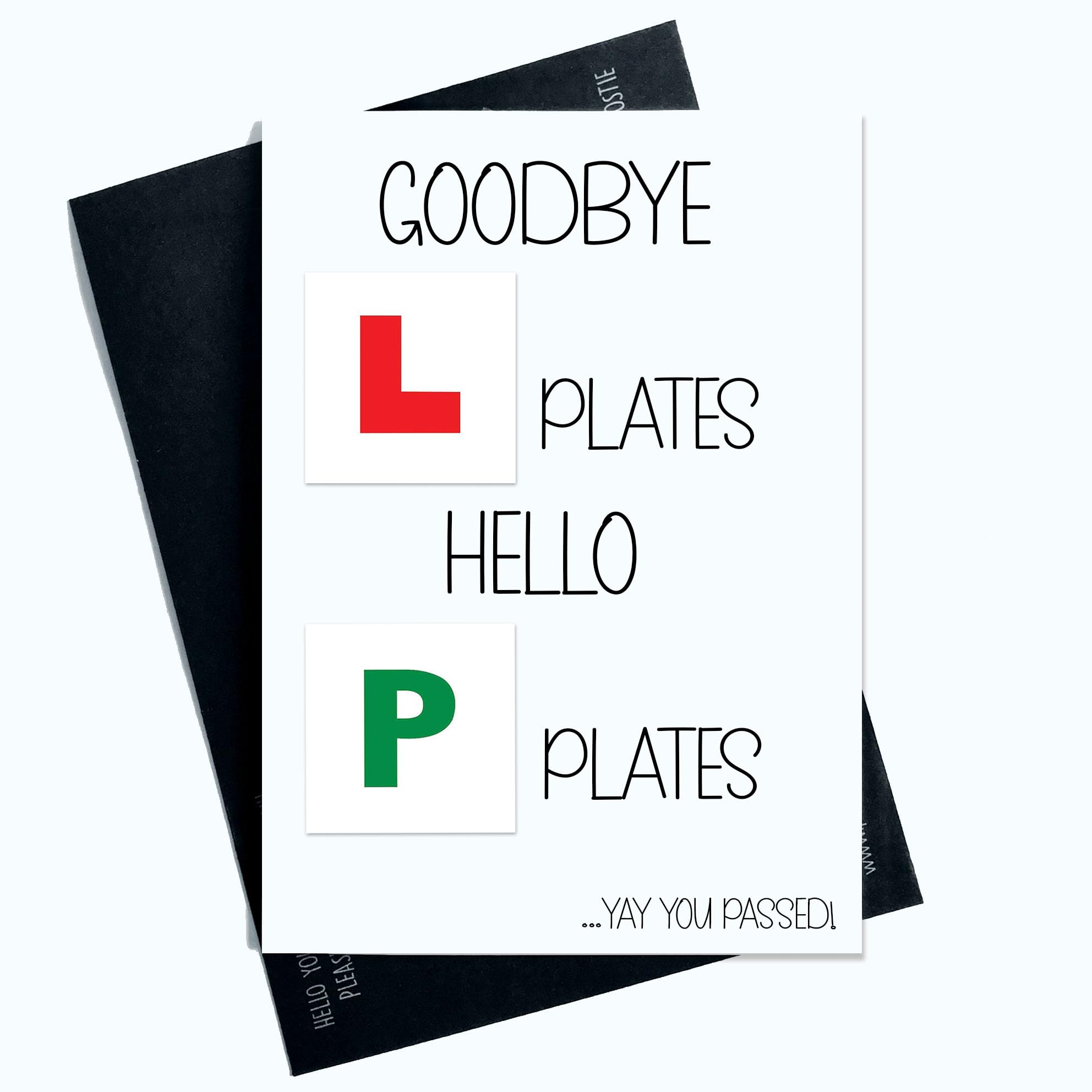Peachy Antics Passed Driving Test Congratulations Card A5 Matt Finish AP152