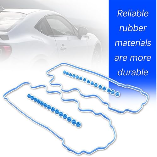 Miniatura 6 de Juego de juntas de tapa de válvula de cabeza del motor, junta de válvula con 29 ojales compatibles con Ford Expedition Explorer F150 F250 F350, para