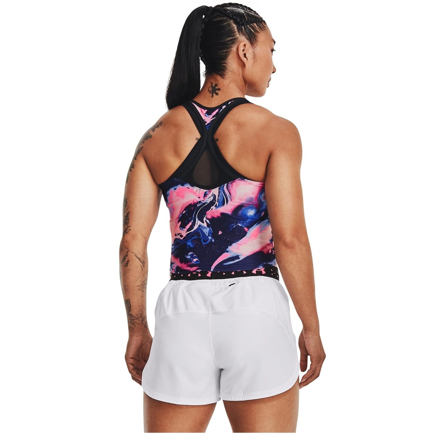 Under Armour Women Anywhere Crop Tank-Top Vêtements De Course Tank Top Black - Black M