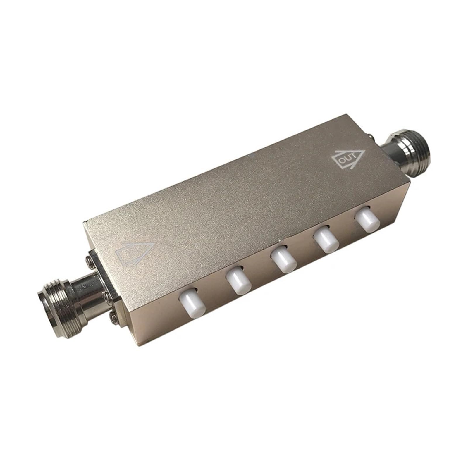 Atténuateur réglable Atténuateur de pas 0~30dB DC-3GHz 5W N-KK mâle à mâle, connecteur atténuateur réglable, 5 touches