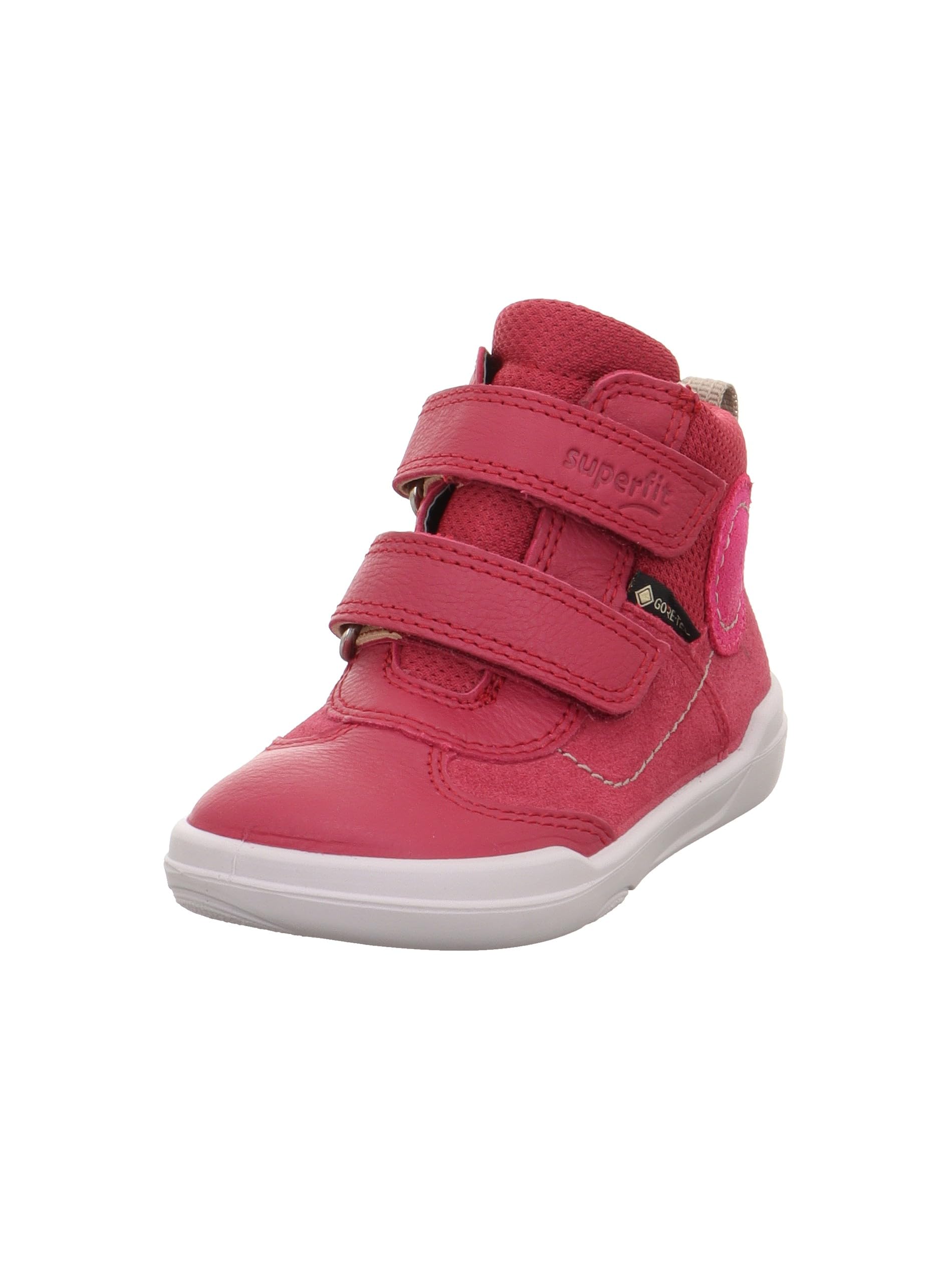 Superfit SUPERFREE Lightly Lined Gore-Tex Trainers, Red/Pink 5000, 22 EU, Red Pink 5000, 5 UK Child