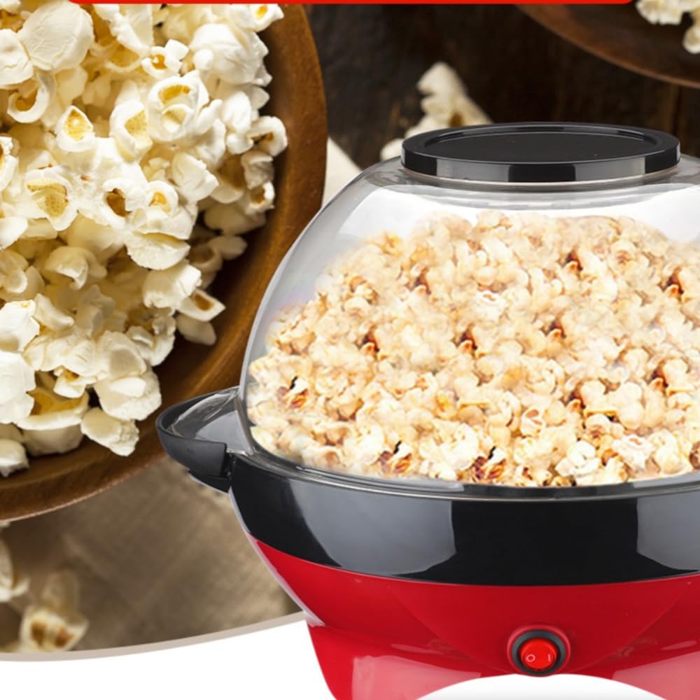 Sariny ポップコーンメーカー 電気ポップコーンマシン 持ち運び便利