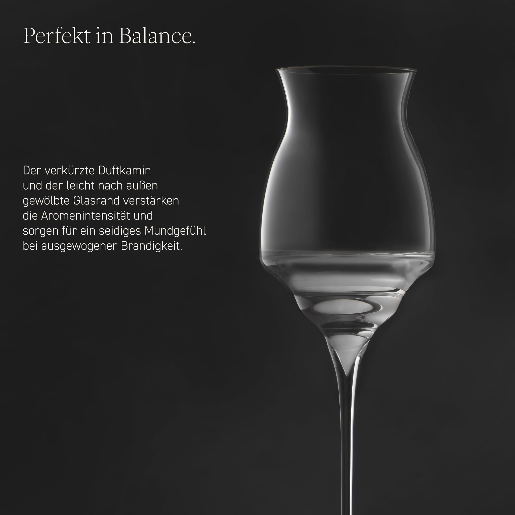 Josephinenhütte® JOSEPHINE N°10 Lot de 2 verres à brandy [Le verre pour les fans] – Fait à la main et soufflés à la bouche – Pour feux nobles, tequila et mezcal – Design emblématique