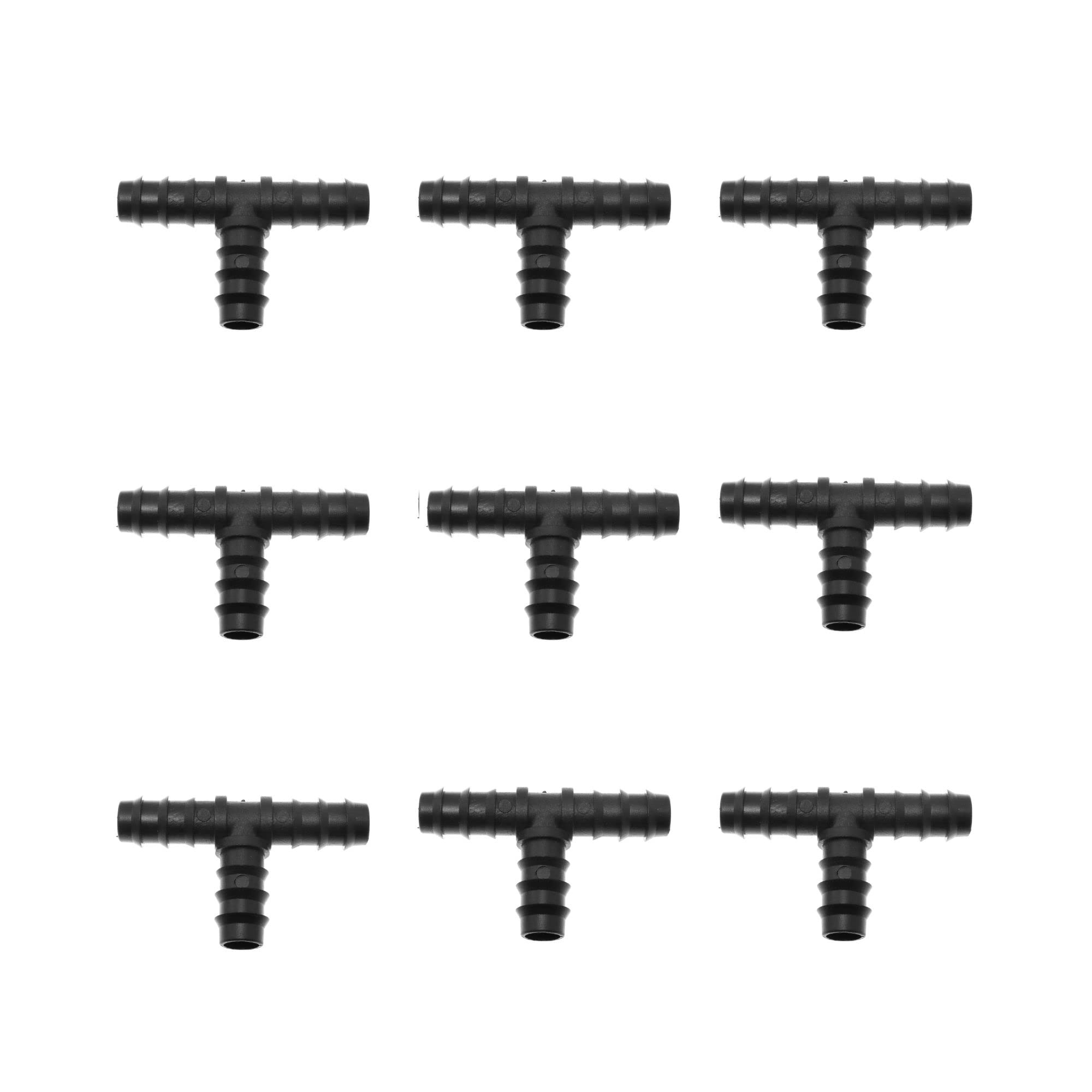 Grassland™ Agro 12mm Tee Connector Drip Irrigation kit Watering lateral Pipe Fitting Accessories (Pack of 100) (B0BR48TZWY) Amazon Price History, Amazon Price Tracker