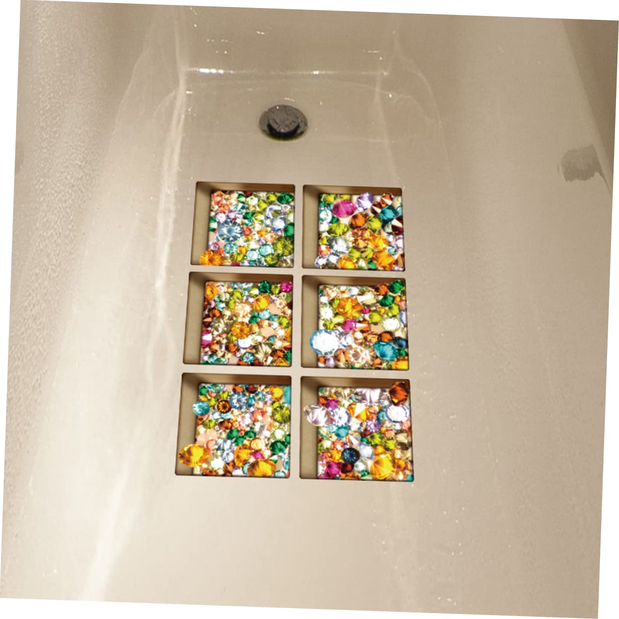 ABOOFAN 6 Pcs Non Slip Bathtub Decals Removable Wall Stickers for Bathroom and Toilet Fun and Safe Bath Decoration