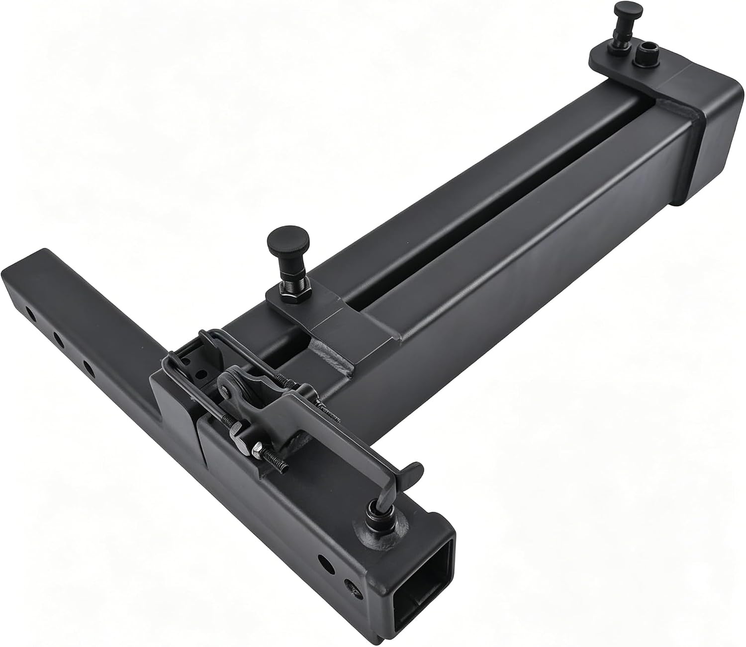 Swing Away Hitch Adapter, 90-Degree Passenger Side Swing Arm, Fits 2-Inch Receiver, 320 LBS Weight Capacity, Hitch Mount Bike Carrier Extension for Cars Trucks SUVs Vans