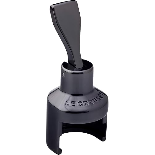 Le Creuset Champagne Crown Sealer, 2.25", Black Nickel
