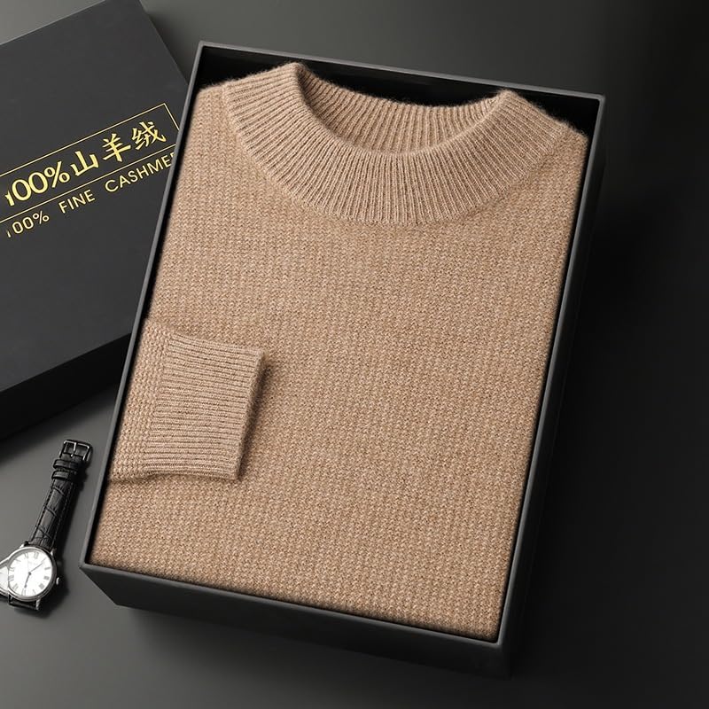 Wool Knit Pullover Sweater Winter Warm Casual Crewneck Top2