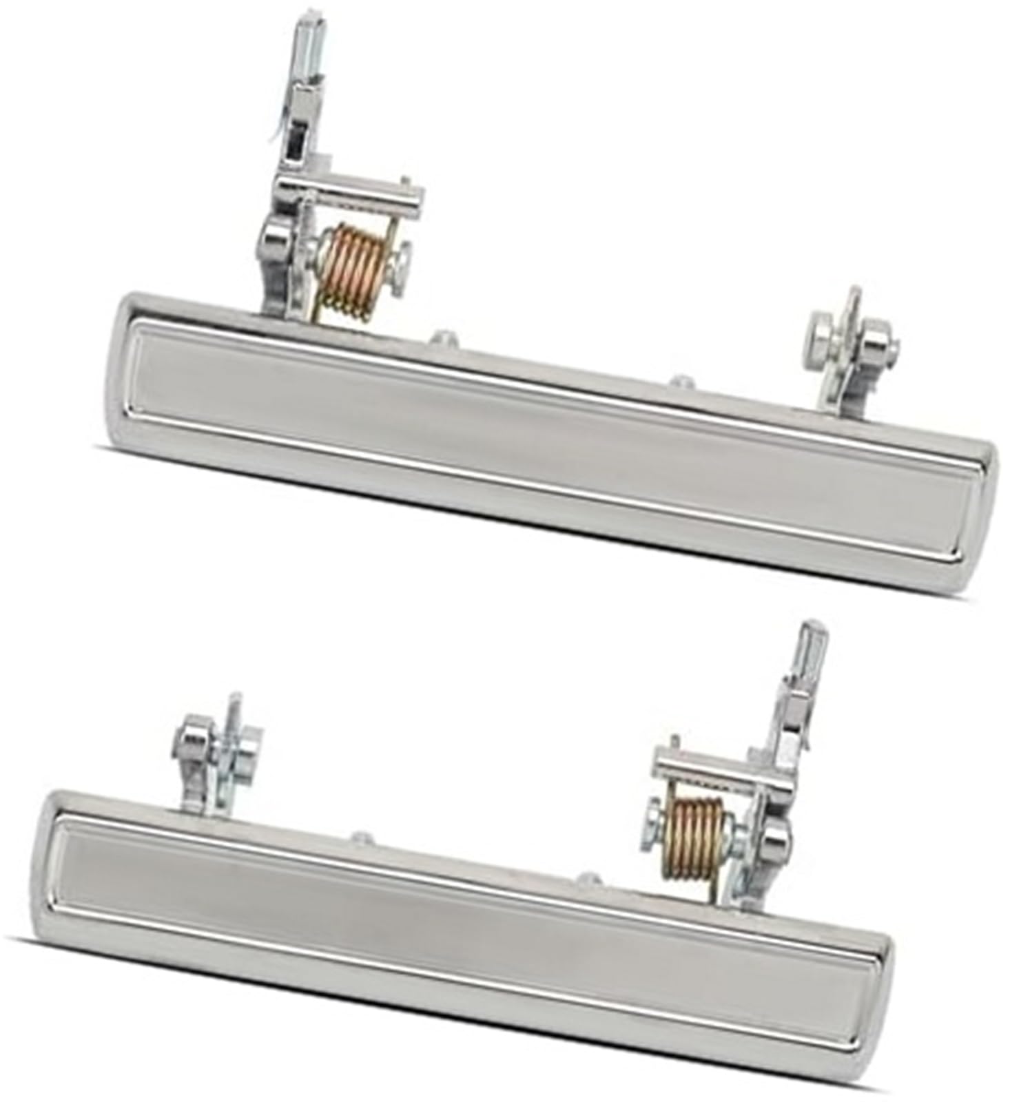 Szwaldaper One Color Outer Door Handle Caps For Aramox 2 Pcs Exterior Door Handle Set 28852828 Chrome Finish Outer Outside Handles, For Caprice 1971 To 1976