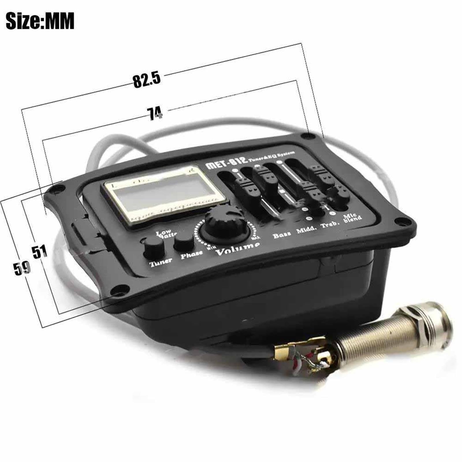 Pickup Per Chitarra Acustica Pickup Per Chitarra Acustica A 3 Bande