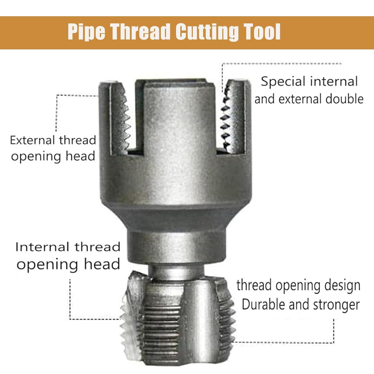 AASONS PVC Pipe Threading Tool - 2-in-1 -7