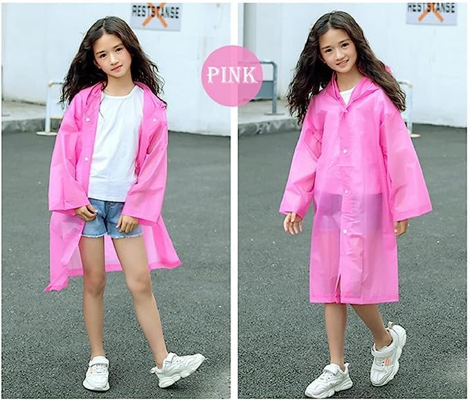 Image of VKG Boys & Girls 100% waterproof Unisex Rainwear /Raincoat for kids PO1
