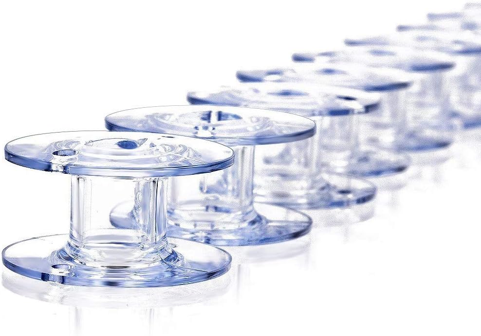 CABAX Transparent Style 15J Sewing Machine Bobbins for