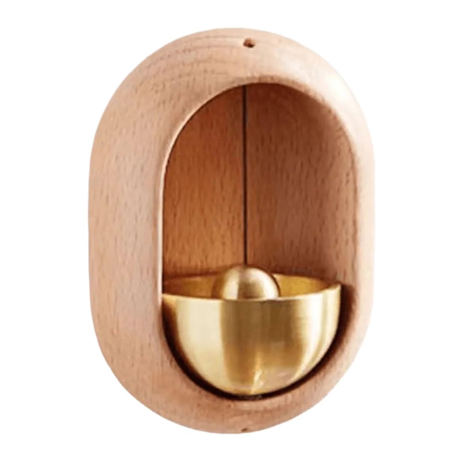 Pawuniscript Color 2 1Pc Magnetic Wood Doorbell Chime - Decorative Loud Door Bell For Home, Restaurant & Refrigerator Doors(Color 2)