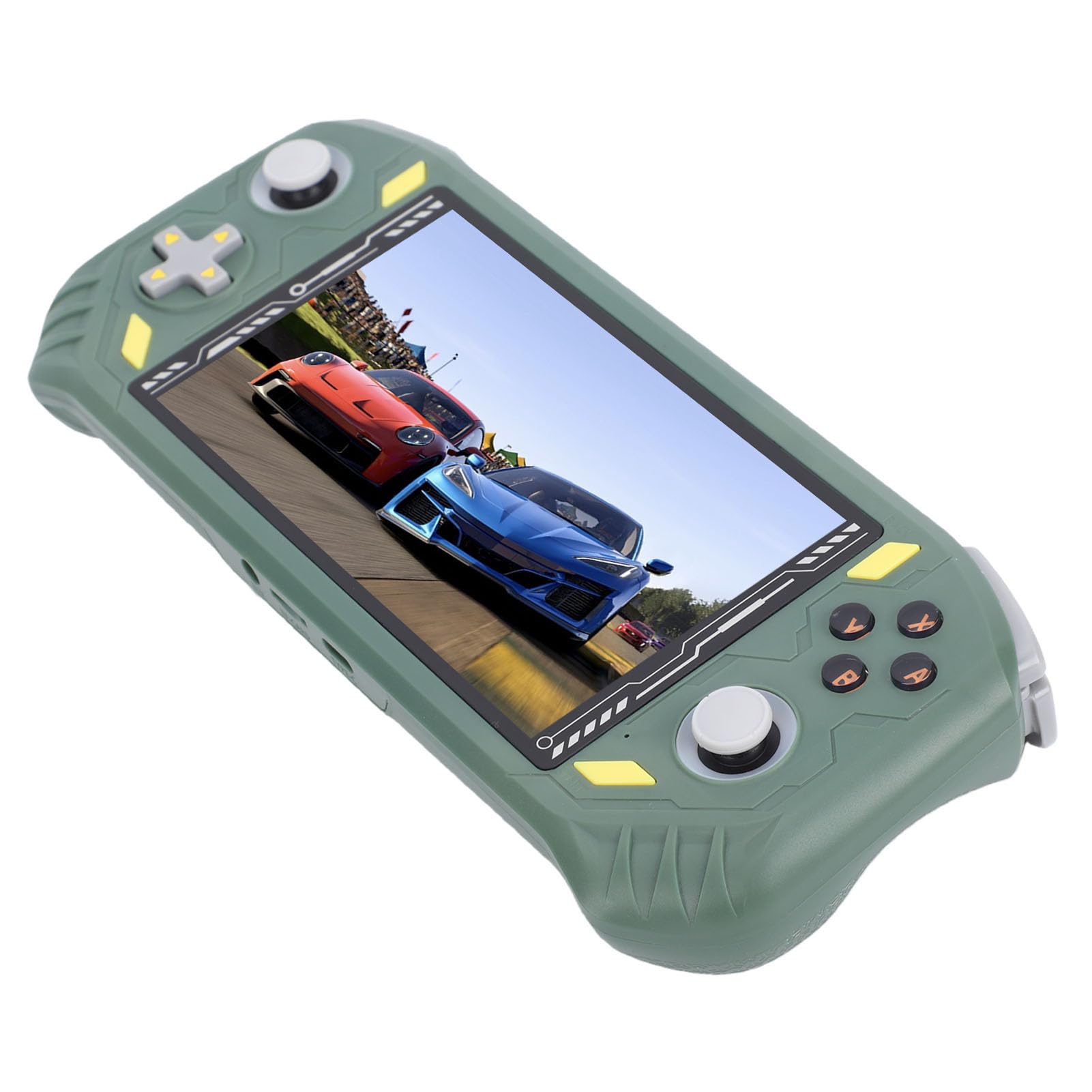 Console di Gioco Portatile Ricaricabile per Azione Multiplayer Istantanea Console di Gioco Portatile retrò per Principianti (Verde)