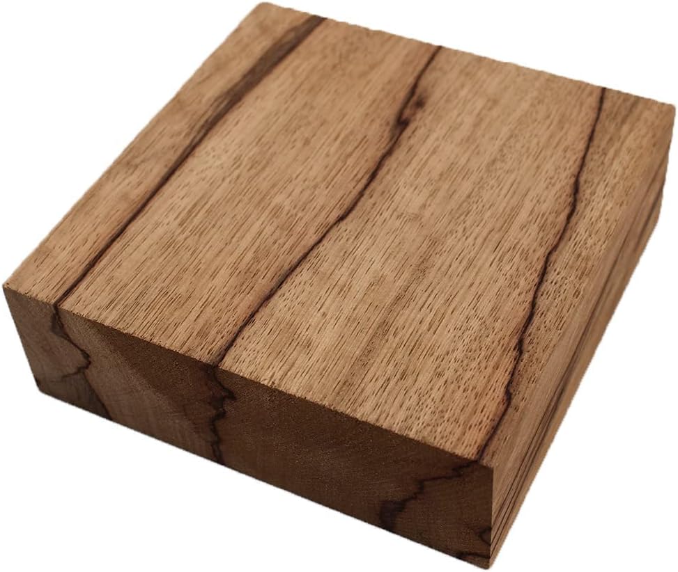 Black Limba Lumber Bowl Blanks - (2" x 8" x 8")