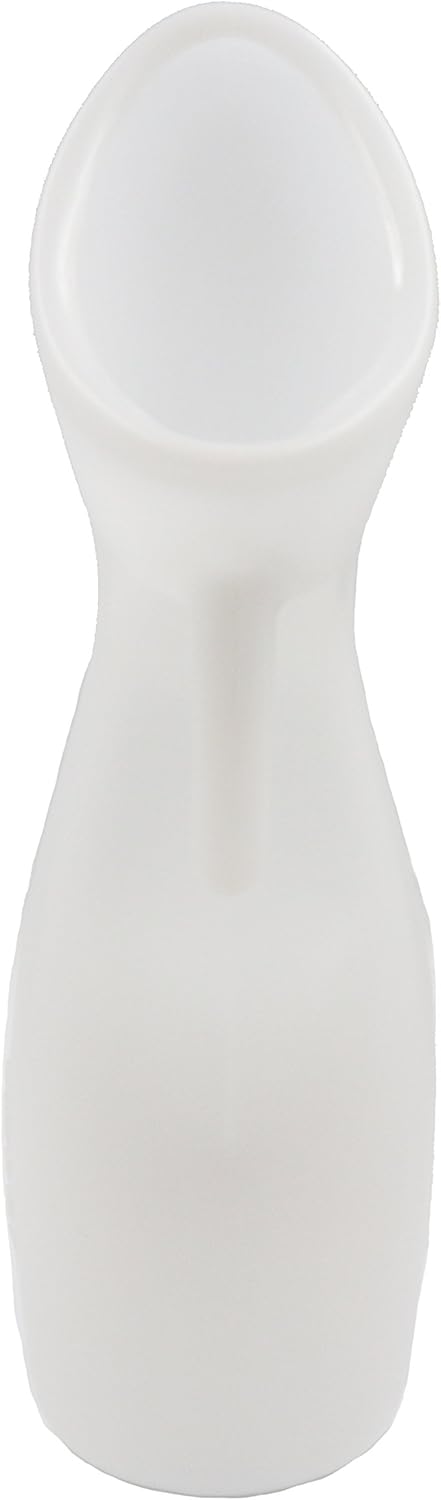 Healthstar Contoured Female Urinal, Easy Clean Urination Device for Women : Health & Household