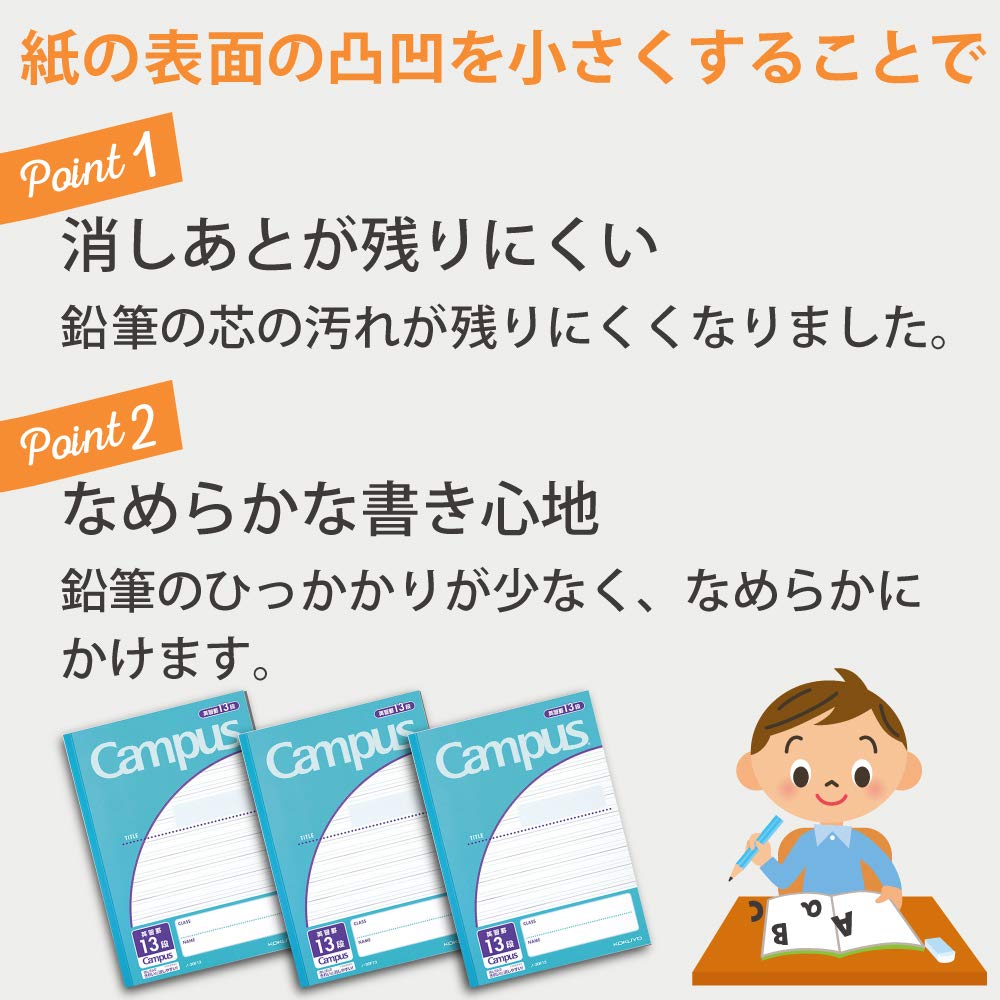 Amazon | コクヨ(KOKUYO) 英語 ノート キャンパスノート 3冊パック 13