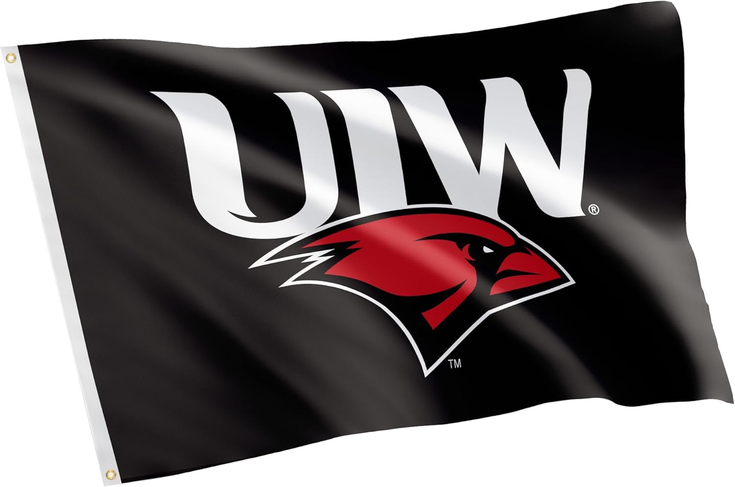 Desert Cactus University of the Incarnate Word UIW Flag - 3 x 5 Feet Cardinals Banner, Indoor/Outdoor Durable Fabric, 100% Polyester Design (Style 2a)