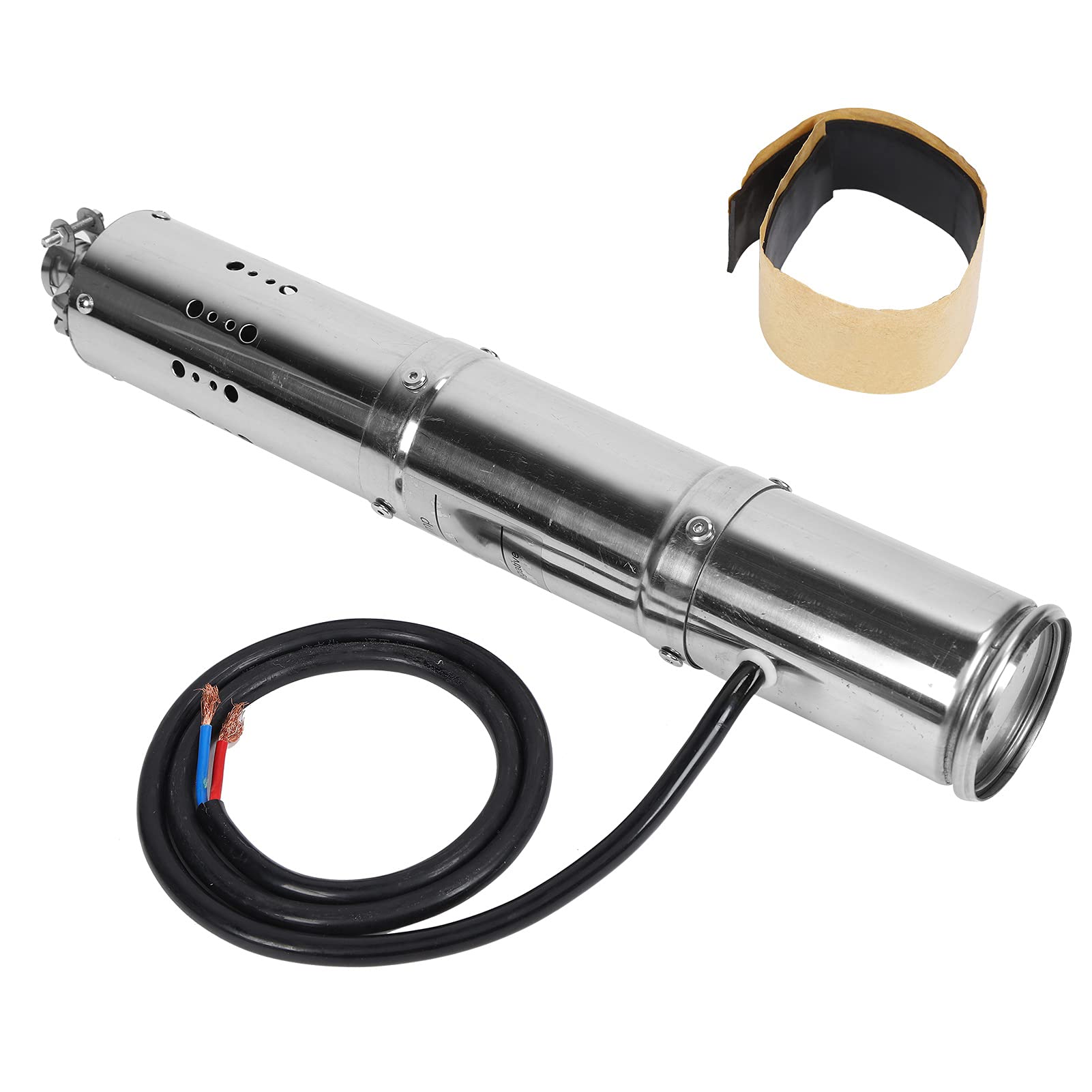 Keenso Pompa per Immersioni Solare Efficiente per L'irrigazione del Giardino e Realizzato in Acciaio Inossidabile (S122T-30)