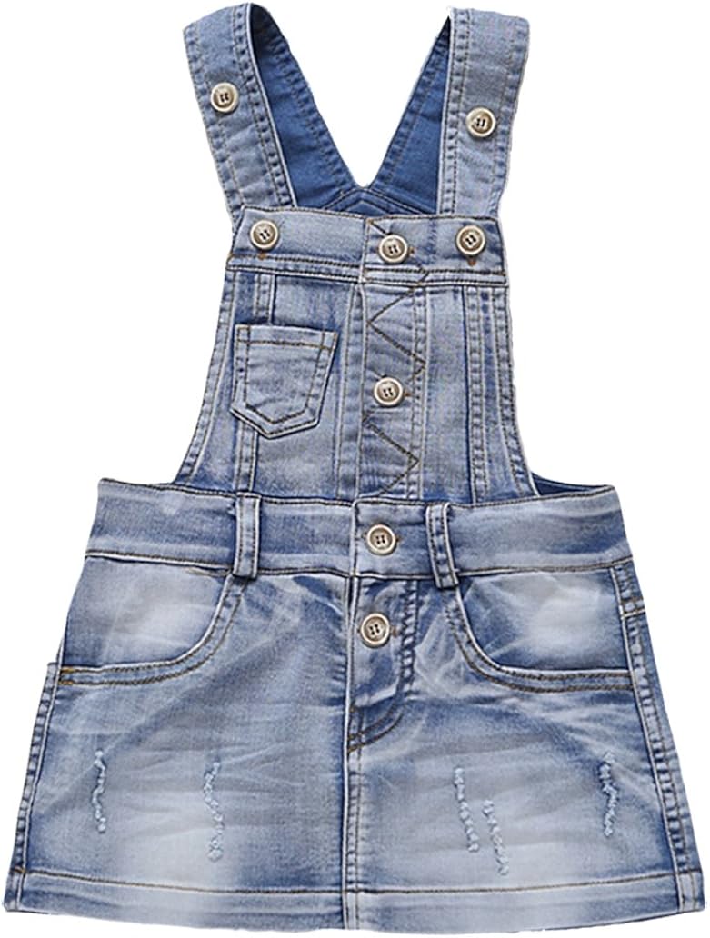 Girls jean jumper dress Clearance