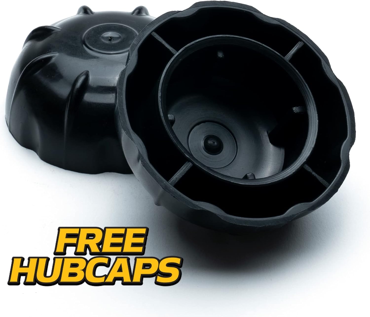 HD Switch - 2 Kits - Front Wheel Flange Bushing Bearing Rebuild fits Troy-Bilt TB1942 TB2246 TB2350 TB2454 TB42 & LT FAB46 (2015-2017) w/Deluxe Domed Hub Caps Lawn & Garden Tractor Mowers
