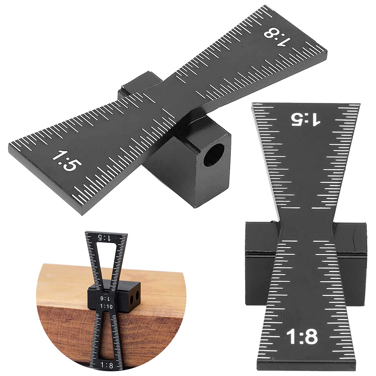 Buy Dovetail Marker,Yueser 2pcs Dovetail Template Guide 15/18