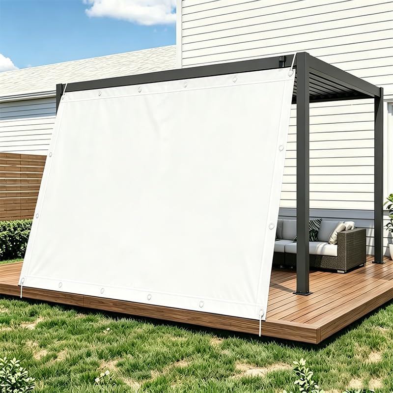 Voiles ombrages de jardin 6x10m pour sublimer vos repas de famille