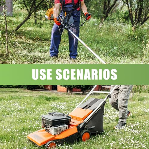 Hugwish 2pcs Universal-Rasenmähergriff Flügelmutter Schraube, Rasenmäher Griff Knöpfe Mutter Schraube, Rasenmäher Griffschrauben Set, Universal Lawnmower Accessory (2)