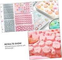 Vista 2 de 2 moldes de silicona para hornear de alpaca, moldes de chocolate para bricolaje, moldes para dulces con forma de animal para uso doméstico