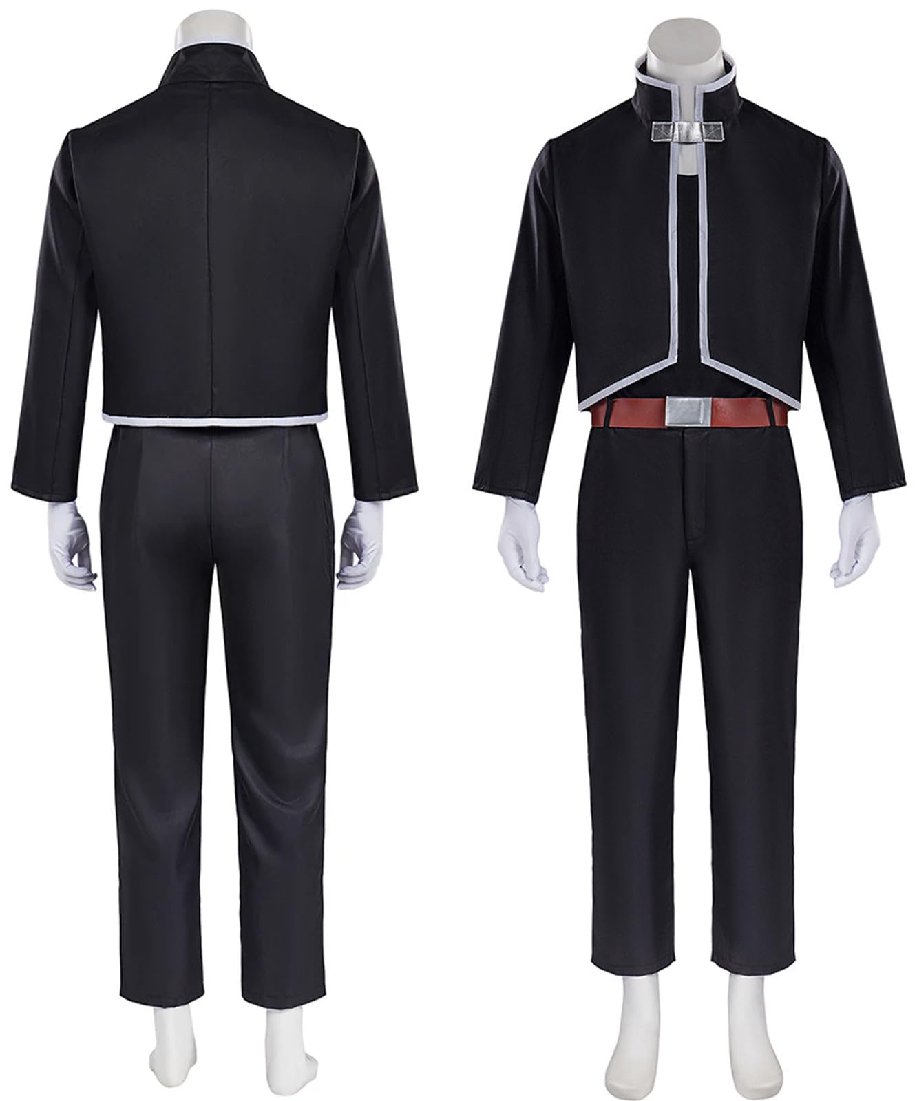 Edward Elric Costume Uomo Cosplay Anime Alchemist Edward Completo Uniforme Set per Carnevale Halloween Festa Mascherata Costumi