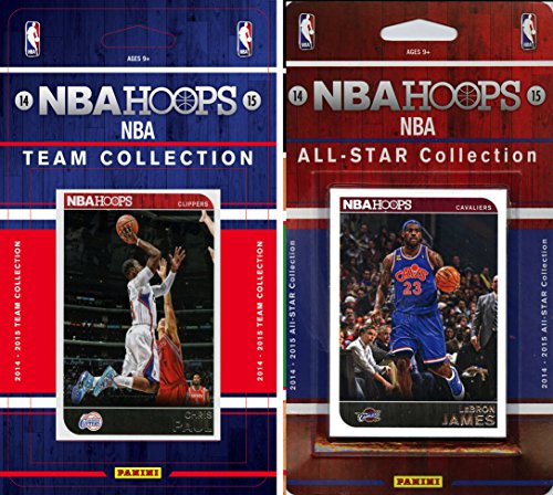 NBA Los Angeles Clippers Licensed 2014-15 Hoops Team Plus All-Star Set, Brown, One Size