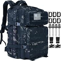 Createy 45L Military Tactical Backpack Large 3 Day Assault Pack Molle Bag Rucksack