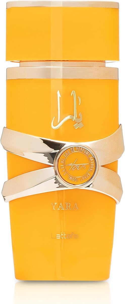 Lattafa Yara Tous - Tropical, Afrutado, Floral, Vainilla - Eau de Parfum Fragancia de larga duración para mujer, 3.40 onzas/3.4 fl oz