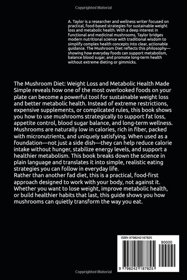 Miniatura 2 de The Mushroom Diet Weight Loss and Metabolic Health Made Simple