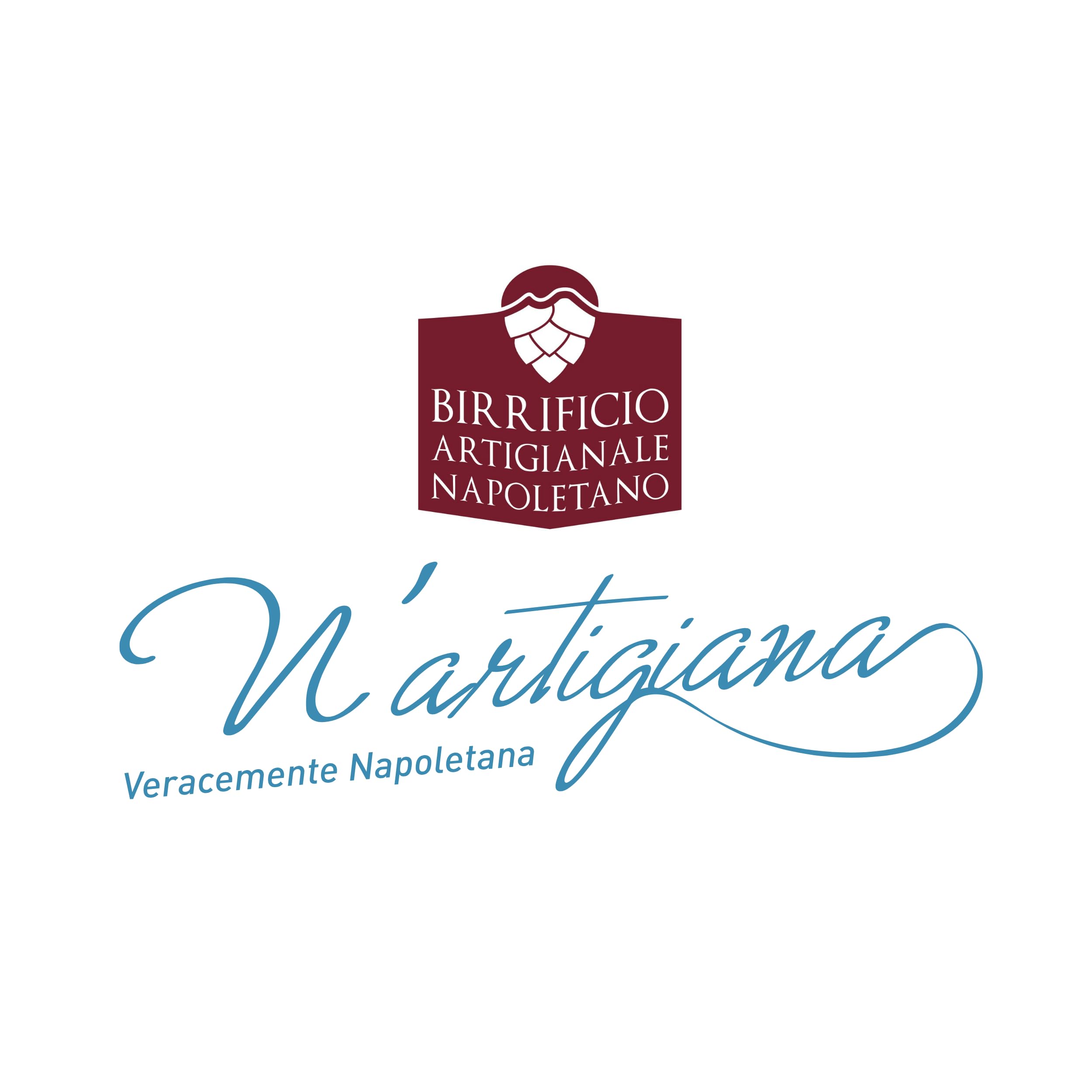 Birra Artigianale N’Artigiana Doppio Malto 66cl | Birra Strong Ale Napoletana con Puro Malto d’Orzo ad Alta Fermentazione | 7,0% Vol | Cassa da 12 Bottiglie
