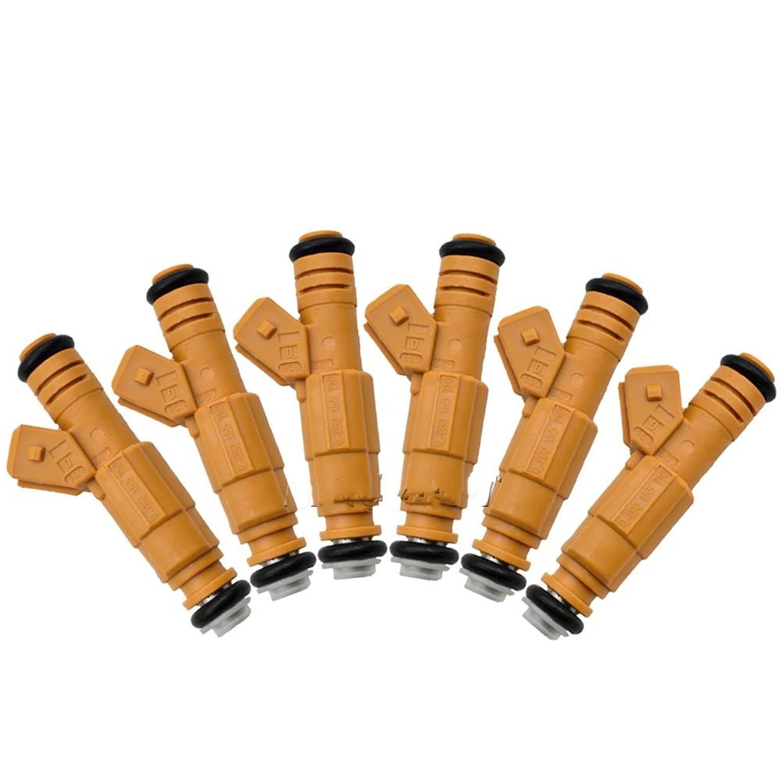 Auto Motorboquilla Combustible Adaptador para Jeep para Cherokee para Grand para Wrangler para Comanche 4.0L 1987-1998 6PCS Boquilla Inyector Combustible para Motor De Automóvil 0280155710