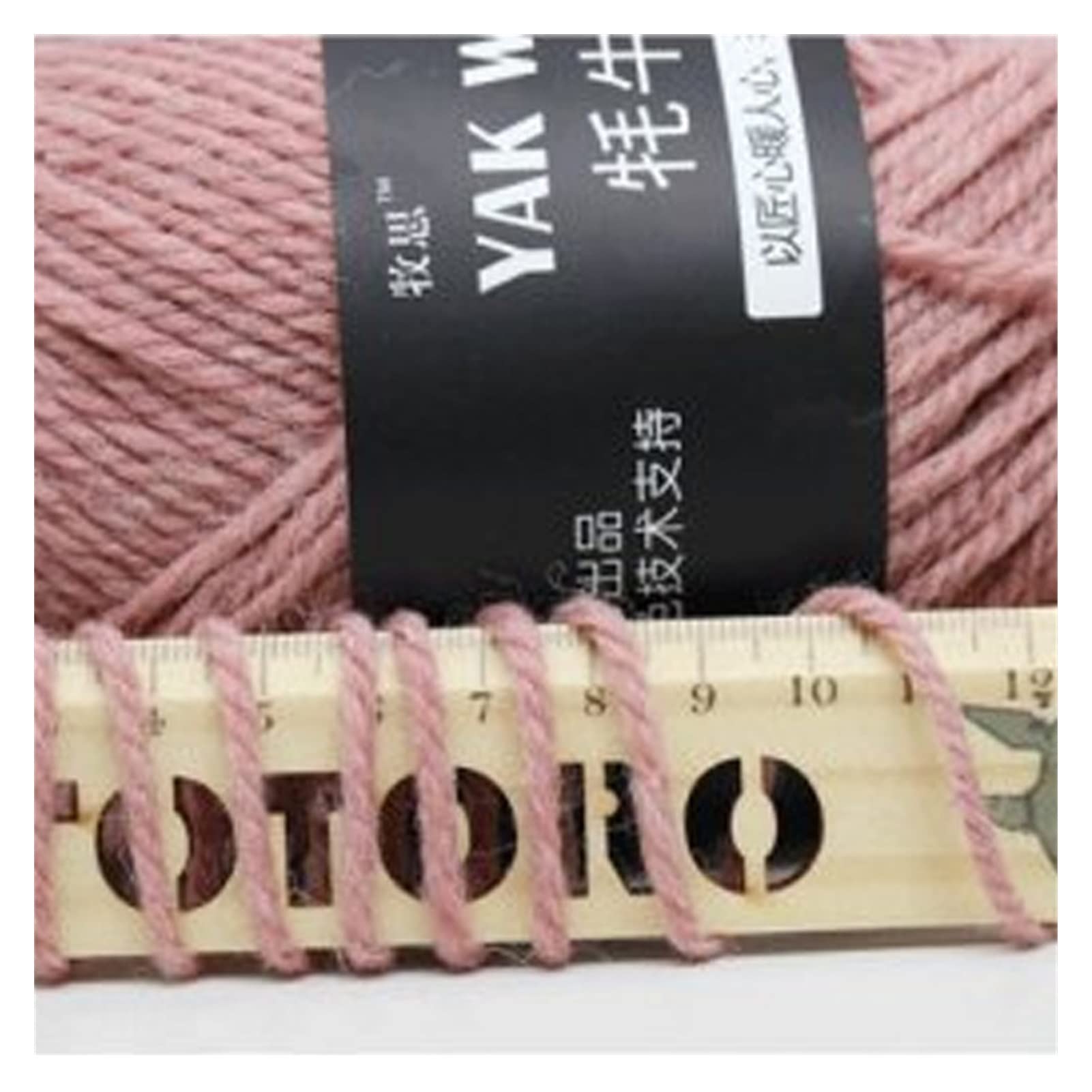 Włóczka szydełkowa, włóczka bawełniana, Przędza z mieszanki wełny Yak Cashmere do robienia na drutach szydełka 800g 30 kolorów
