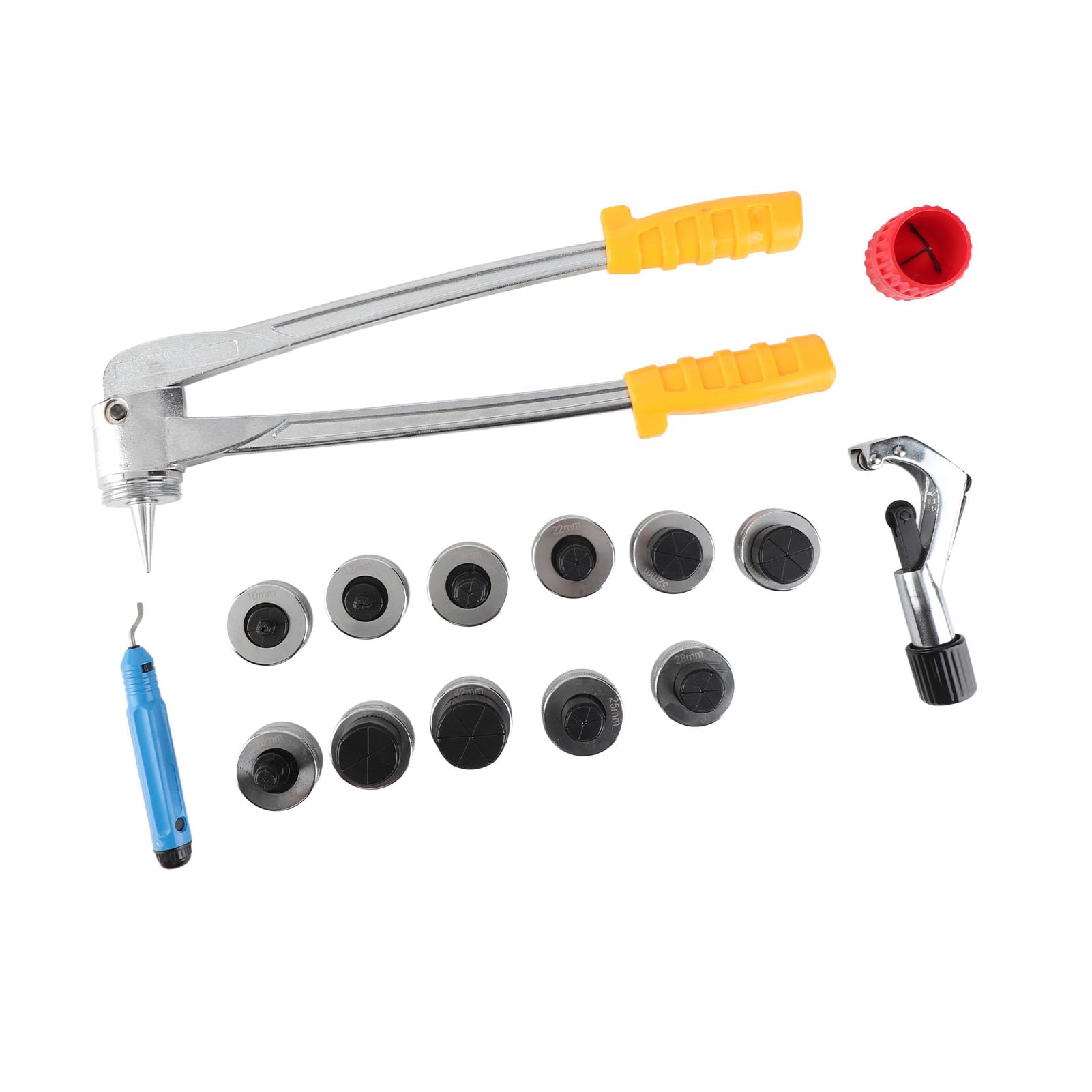 Expansor Manual de Tubería de Cobre con un Diseño Cómodo para la Expansión (Métrica de 16 cm)