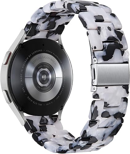 Vista 249 de Correas compatibles con Samsung Galaxy Watch 7 / FE / 6/6 Classic / 5/5 Pro / 4/4 Classic / 3 de 1.614 in / Huawei GT3 de 1.654 pulgadas, 0.787