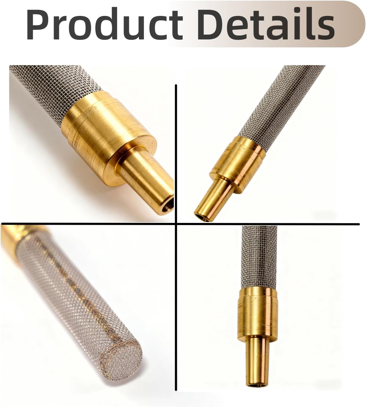 4PCS R7949 In-Tank Fuel Filter Mesh Screen Kit - Compatible with Case IH Farmall Series, Massey Ferguson & Tractors - Premium Replacement for OEM R7949