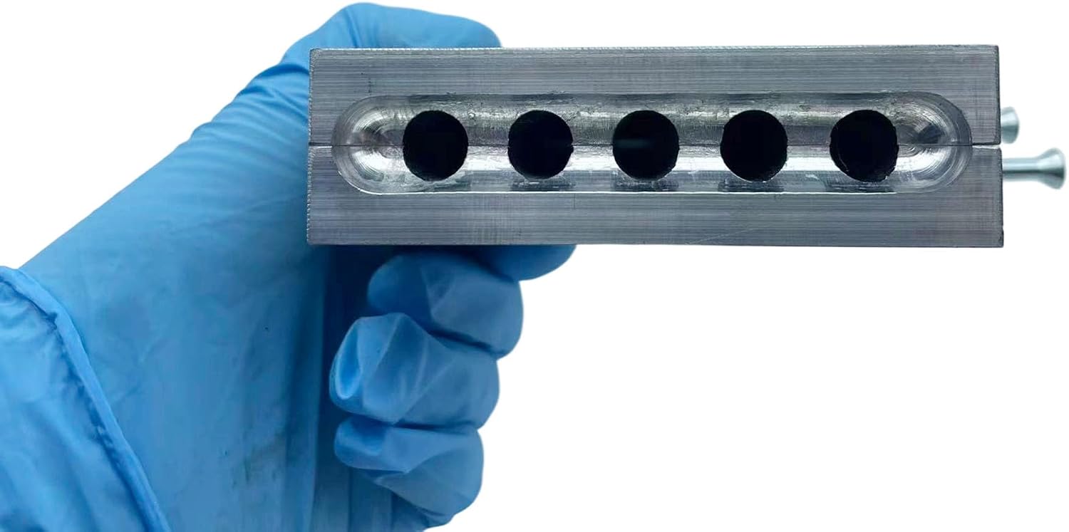 Sprue Wax Rod Stick Core Casting Injection Mould Aluminum Alloy for Jewelry Wax Tree Center Jewelry Wax Mold Diameter 4mm-16mm (10 mm)