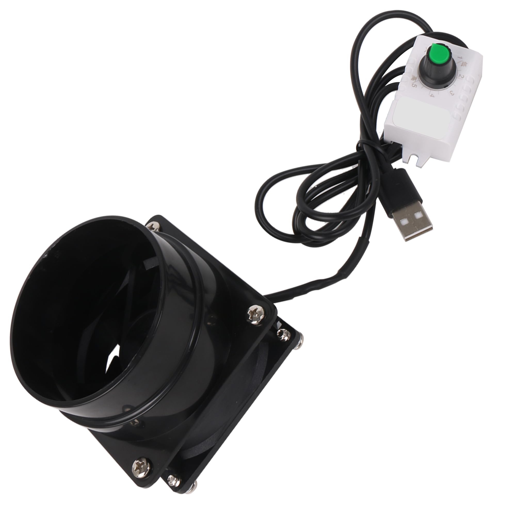 Ventilateur de hotte 5V USB solution contre buee et odeurs