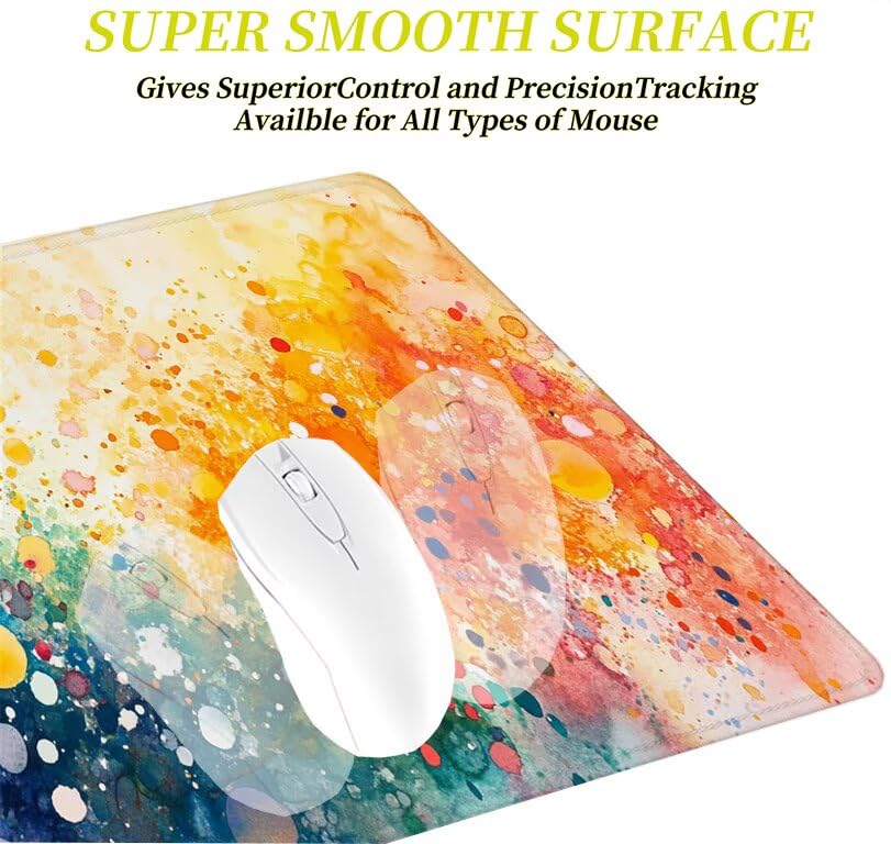 Tapis Souris XXL Lavable et Imperméable pour une Glisse Fluide - 4