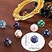 5 Sets Astrological Dice Constellation Dice 12-Sided Astrology Dice Astrology Tarot Constellation Divination Dice for Constellation Divination Tarot Cards Accessory Acrylic Pearl Astrological Dice