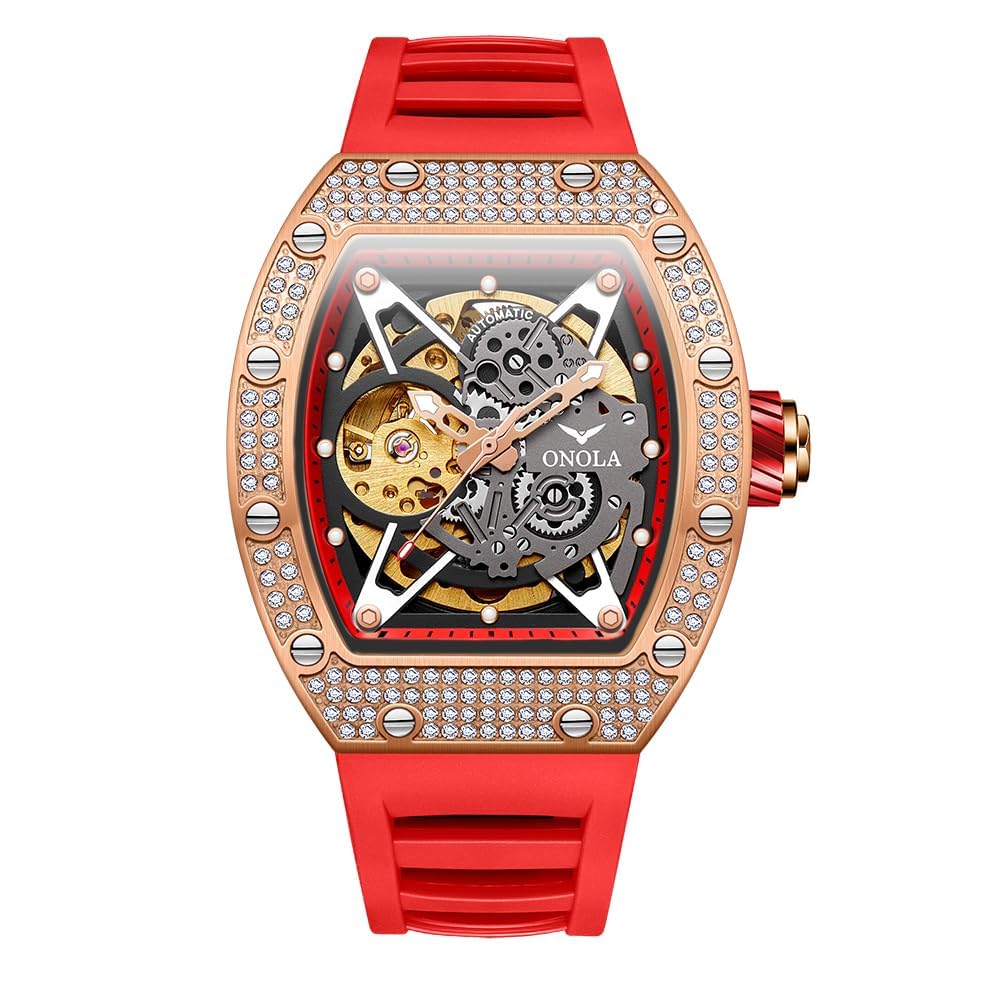 Orologio da uomo alla moda e di affari di fascia alta meccanico orologio impermeabile orologio sportivo e tempo libero orologio da uomo