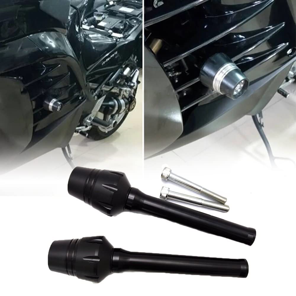 Forcelle per Moto Moto Protezione Anti-Caduta per GTR 1400 Crash Pad Protector Paratelaio Crash Protector per Kawasaki Z250 Z300 Tamponi Paratelaio Moto