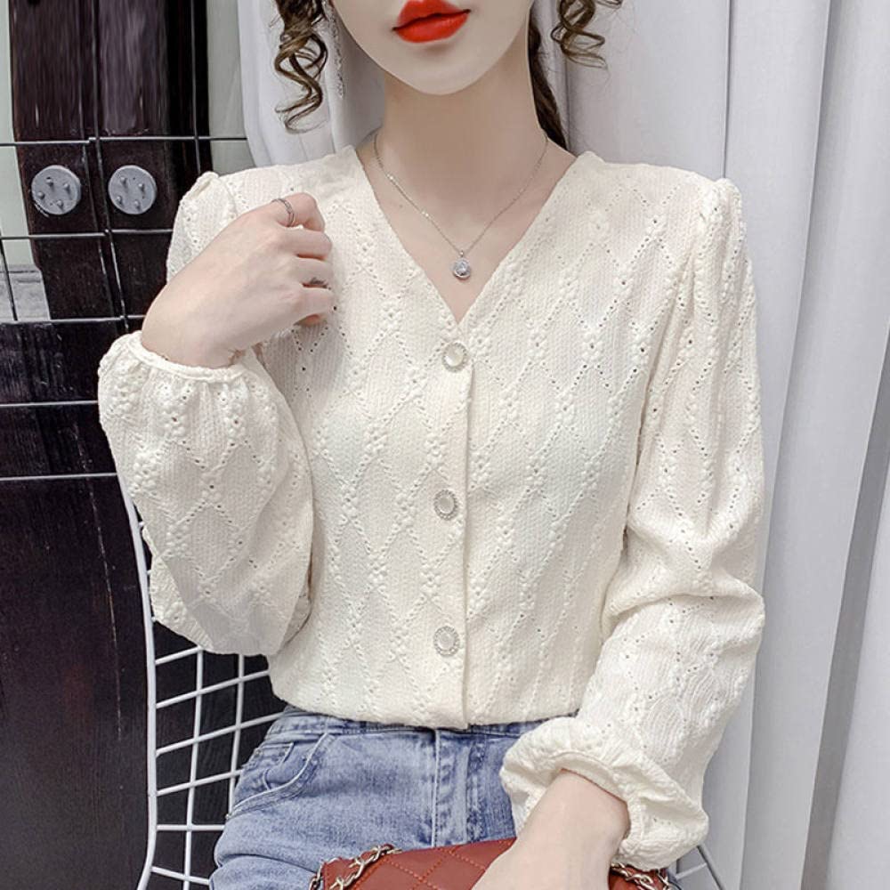 HGJH Strickjacken Für Damen,Damen Aprikosenspitze Shrug Tops Elegante Langarm Strickjacke Vorne Offen Bauchfreie Tops Schulterjacke Schiere Bolero Lässige Abendjacke Cover Ups Für Elegante Frauen